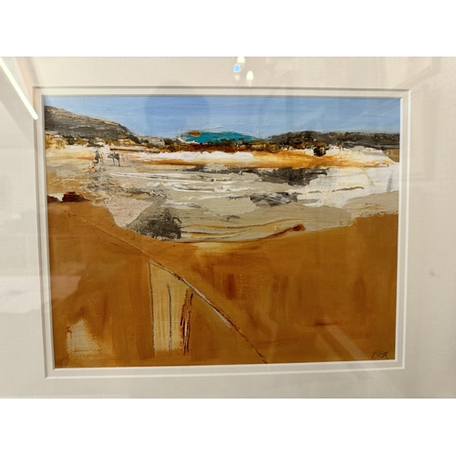 1627 - Bea Thompson - 'Fowey Estuary I' (2003), signed lower right, with title, medium and date inscribed t... 