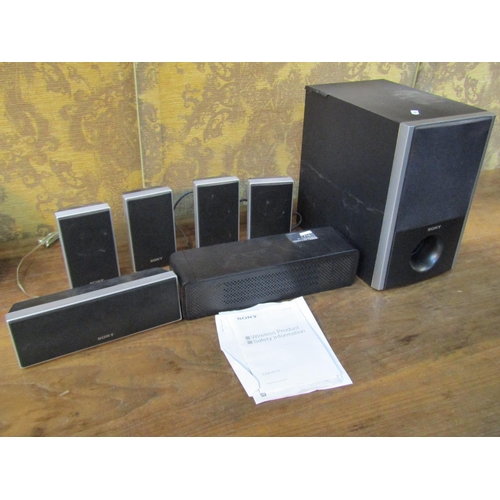 1074 - Sony hi/fi surround sound speaker set