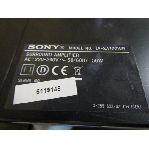 1074 - Sony hi/fi surround sound speaker set