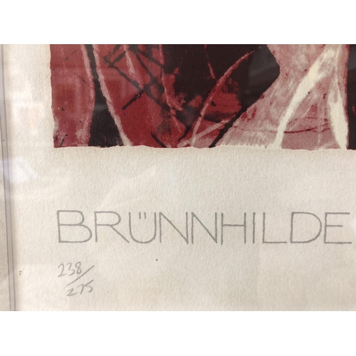 1610 - Tom Phillips CBE, RA (b.1937) - 'Brunnhilde: Siegfried. Act Three: Dasistkeinmann' (1991), limited e... 