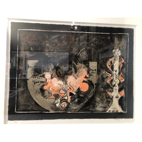 1621 - Graham Sutherland (British, 1903-1980) - 'Inferno', limited edition lithograph in colours, signed an... 