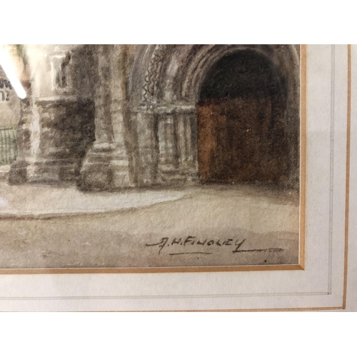 1713 - Albert H. Findley (1880-1975) - 'Bristol Cathedral', signed and titled below, watercolour on paper, ... 