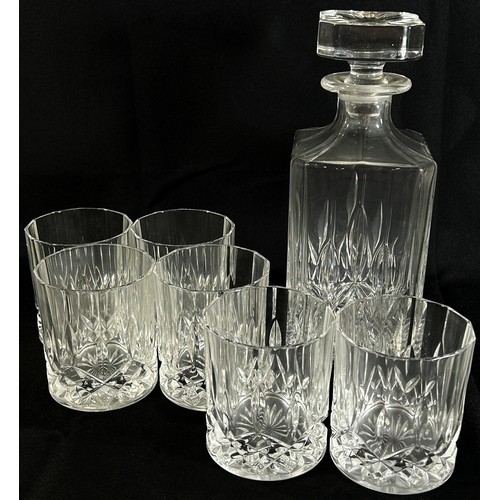 152 - Two Bass Worthington Christmas Boxed sets of six whisky tumblers and decanter, together with two sim... 