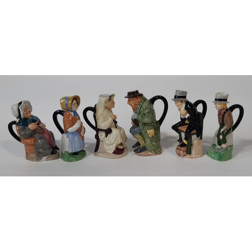 114 - A collection of Royal Doulton character jugs from The Charles Dickens collection (11) together with ... 