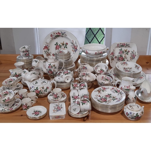 23 - A large quantity of Wedgwood 'Charnwood' pattern tea, coffee and dinner wares to include teapot, mil... 