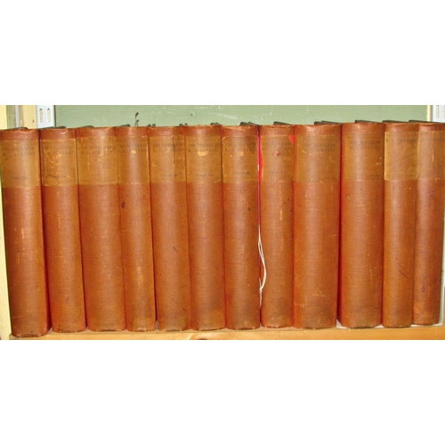 664 - Collection of novels by R S Surtees (10 volumes) early 20th century, together with Analysis of the H... 