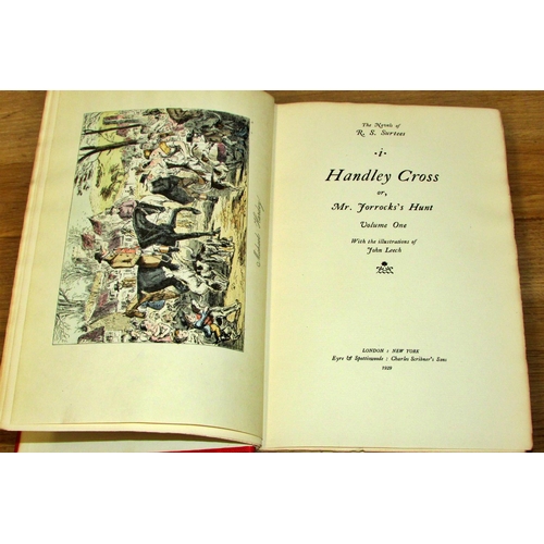 664 - Collection of novels by R S Surtees (10 volumes) early 20th century, together with Analysis of the H... 