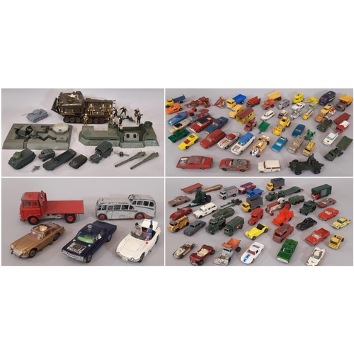 791 - A collection of vintage model vehicles comprising Dinky, Corgi, Lone Star, Lesney etc including Dink... 