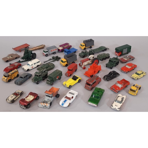 791 - A collection of vintage model vehicles comprising Dinky, Corgi, Lone Star, Lesney etc including Dink... 