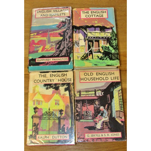 673 - A collection of mid 20th century Batsford publications (10) to include The English Cottage by Batsfo... 