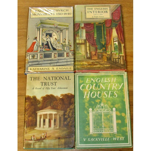 673 - A collection of mid 20th century Batsford publications (10) to include The English Cottage by Batsfo... 