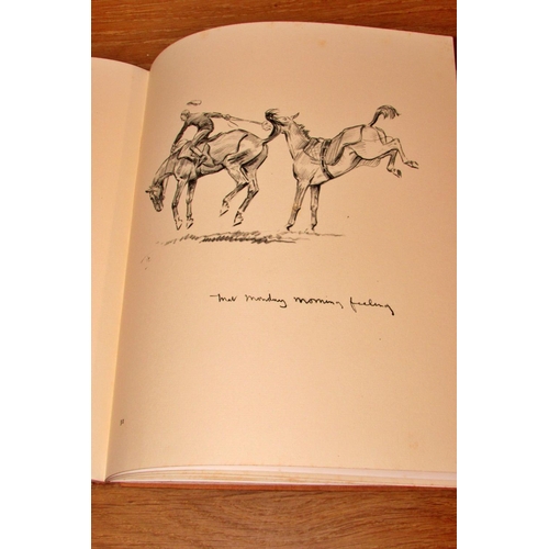 711 - Horse interest - two illustrated books by Lionel Edwards: Sketches in Stable & Kennel and Seen from ... 