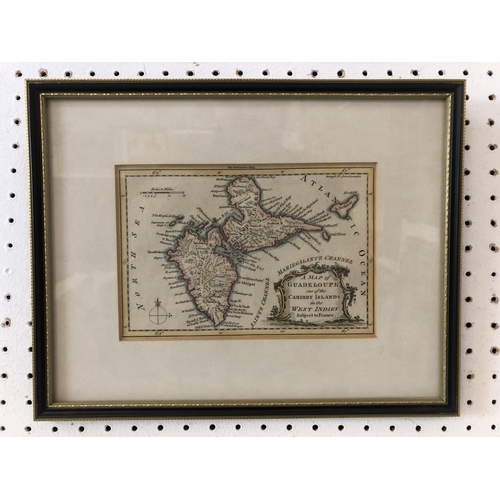 1831 - After Thomas Kitchin (1718-1784) - 'A Map of Guadeloupe one of the Caribby Islands in the West Indie... 