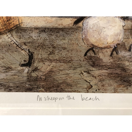 1840 - Sam Toft (b.1964) - 'No Sheep on the Beach', limited edition giclee print, signed, titled and number... 