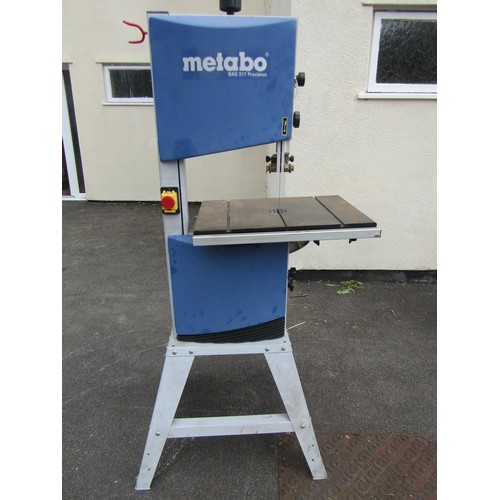 1734 - A Metabo BAS317 Precision bandsaw