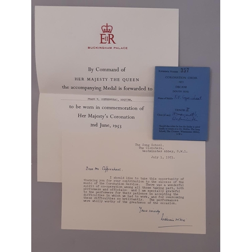 742 - Collection of historic ephemera relating to The Royal Family - the Order of Service for the Coronati... 