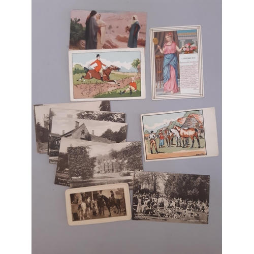 748 - An interesting collection of cigarette cards (Wills / Players etc) and late Victorian / early 20th c... 