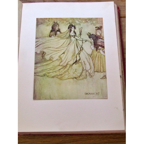 655 - Four volumes illustrated by Arthur Rackham together with Kate Greenaway's illustrated Pied Piper of ... 