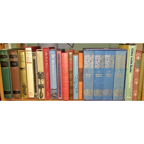 679 - A collection of Folio Society books (20) of mainly literary interest