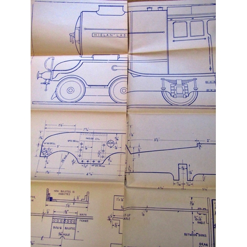 683 - Railway Ephemera (11 diagram sheets for LO 66) including RAC badge and a whistle together with four ... 