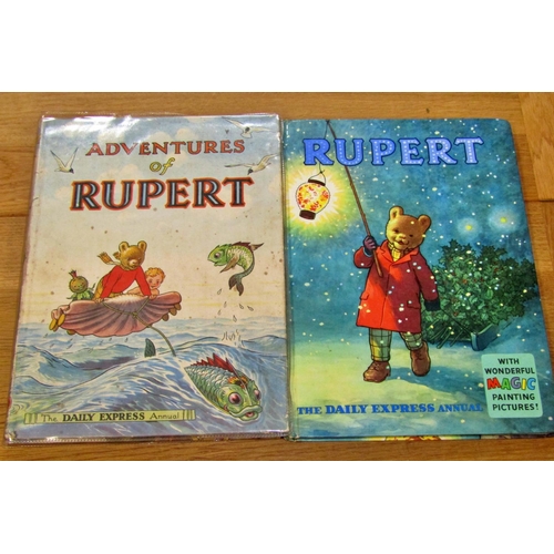 707 - Forty-seven editions of Rupert the Bear Annuals (1950 - 1979) (some duplicates)