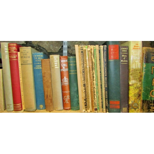 710 - Seven early 20th century volumes of Ruskin together with other literature (including Dickens & Hemin... 