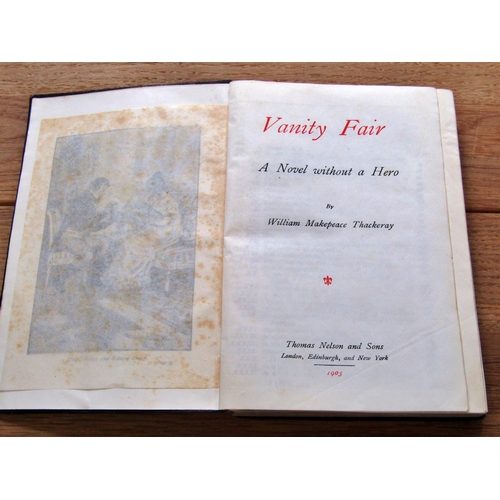 714 - Ten volumes of The Waverley novels (1901) together with thirty other early 20th century leather boun... 