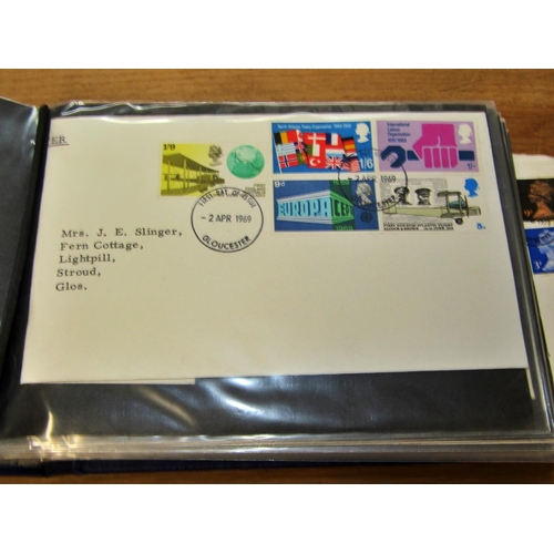 722 - An album of stamps, 1st day covers, UK and worldwide