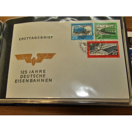 722 - An album of stamps, 1st day covers, UK and worldwide