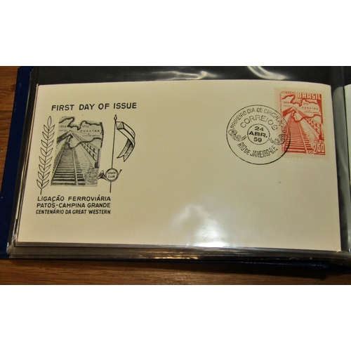 722 - An album of stamps, 1st day covers, UK and worldwide