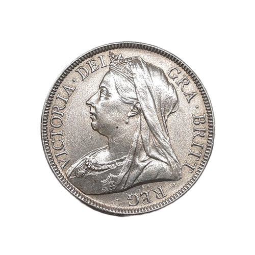 908 - Victorian (1837 - 1901) A silver half crown coin, 1897.