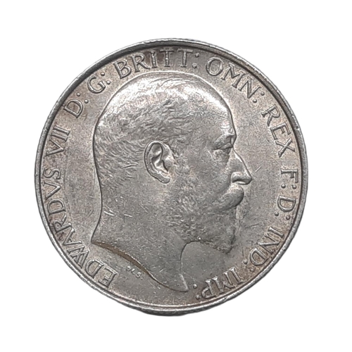 917 - Edward VII (1901 - 1910) A silver florin coin, 1902.