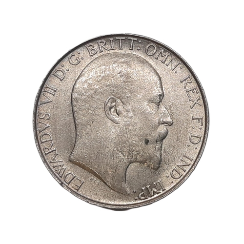 921 - Edward VII (1901 - 1910) A silver florin coin, 1905, (scarce).