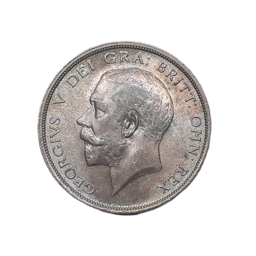 937 - George V (1910 - 1936) A silver half crown coin, 1917.