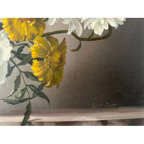 1862 - Gerald A. Cooper (1898-1975) - 'A Study in Yellow and White' (1966), oil on masonite, signed lower r... 