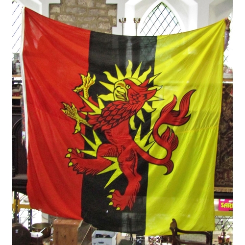 598 - House Flag, Central Electricity Generating Board, made by Benjamin Eddington Ltd Kent, 273cm x 265cm... 