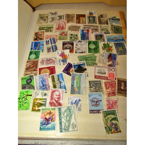 747 - Late Victorian and 20th century stamp collection, mostly British Isles, Commonwealth & Icelandic but... 