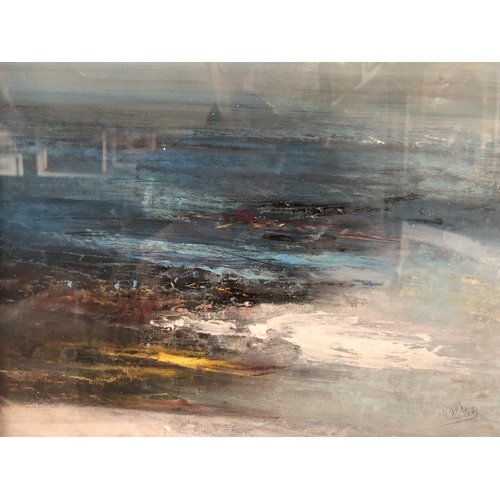 1897 - Wendy McBride (Contemporary) - 'Incoming Tide, Wind' (2011), pastel, signed with title inscribed ver... 