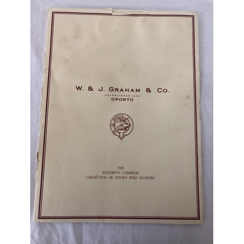 1906 - The Elizabeth Cameron Collection of Douro Wild Flowers - a collection of six limited edition of 400 ... 