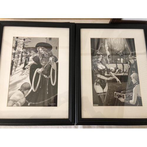 1911 - A group of framed prints, to include: Two limited edition prints by Frank Shipsides - SS Great Brita... 