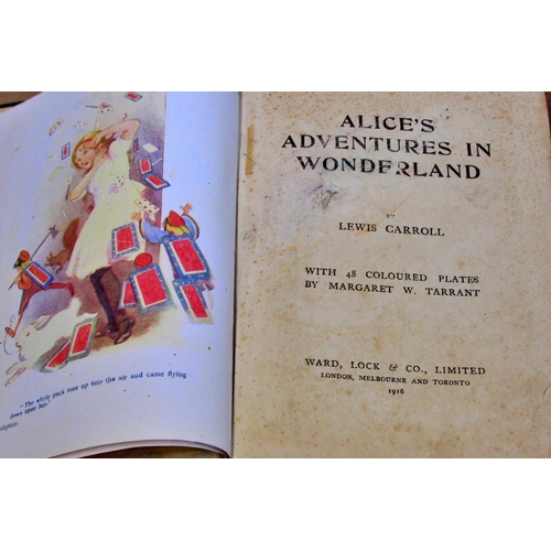 758 - Two editions of Lewis Carroll's Alice's Adventures in Wonderland - the first (rare) 1881, illustrate... 