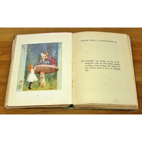 758 - Two editions of Lewis Carroll's Alice's Adventures in Wonderland - the first (rare) 1881, illustrate... 