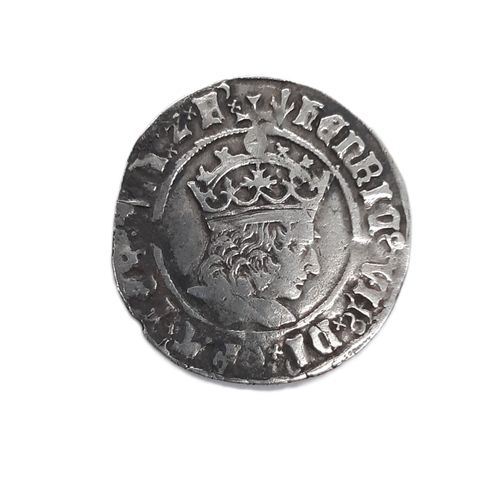 871 - Henry VII (1485 - 1509) A silver Groat coin, mm. pheon.