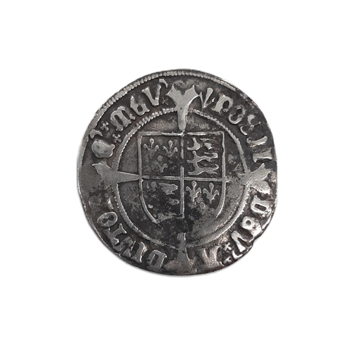 871 - Henry VII (1485 - 1509) A silver Groat coin, mm. pheon.