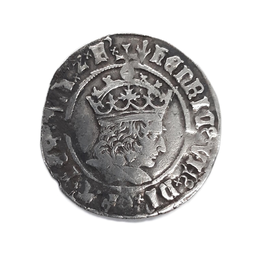 871 - Henry VII (1485 - 1509) A silver Groat coin, mm. pheon.