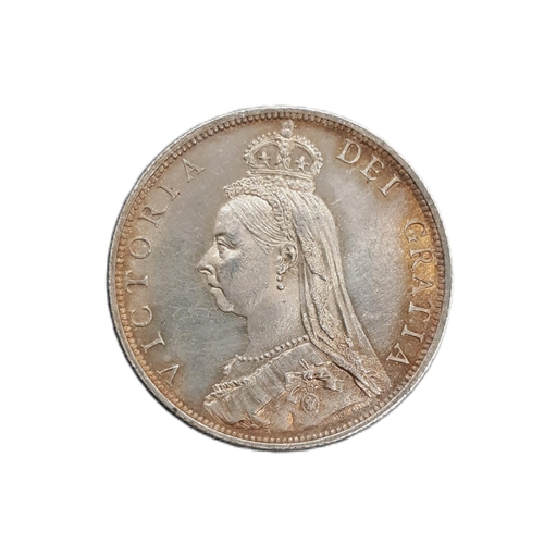 899 - Victoria (1837 - 1901) A silver florin coin, 1891.