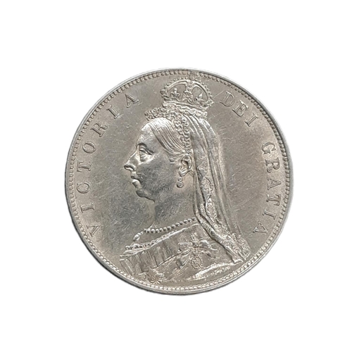 900 - Victoria (1897 - 1901) A silver half crown coin, 1891