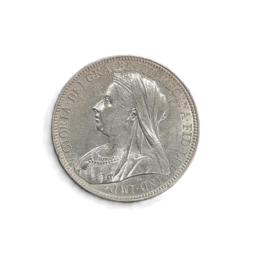 910 - Victoria (1837 - 1901) A silver florin coin, 1898.