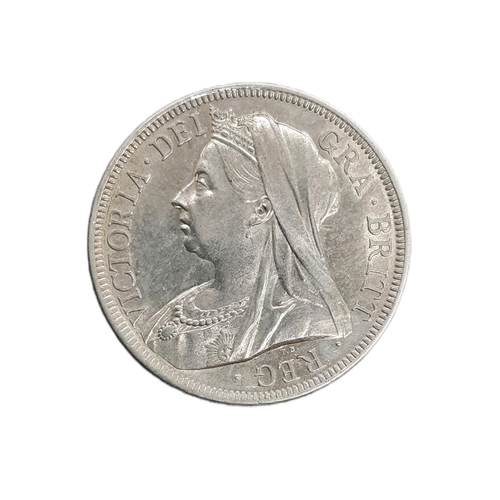 912 - Victoria (1837 - 1901) A silver half crown coin, 1900.