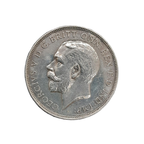 934 - George V (1910 - 1936) A silver proof florin coin, 1911.